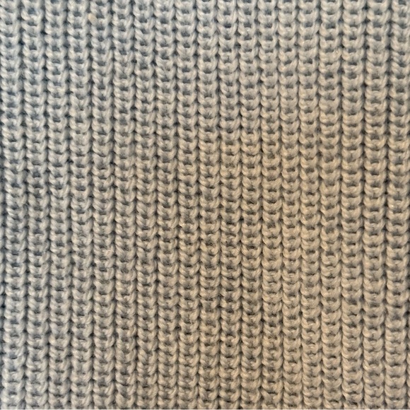 Lululemon Merino Wool Blend Ribbed Button Front Cardigan Blue Size 10 - Picture 6 of 8